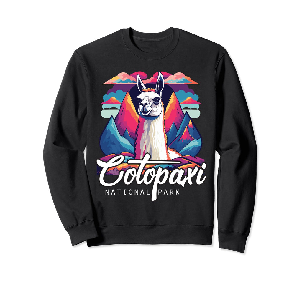 Cotopaxi National Park Ecuador Sweatshirt - Custom Art Print Men Women - T-Shirt, Sweatshirt, Hoodie