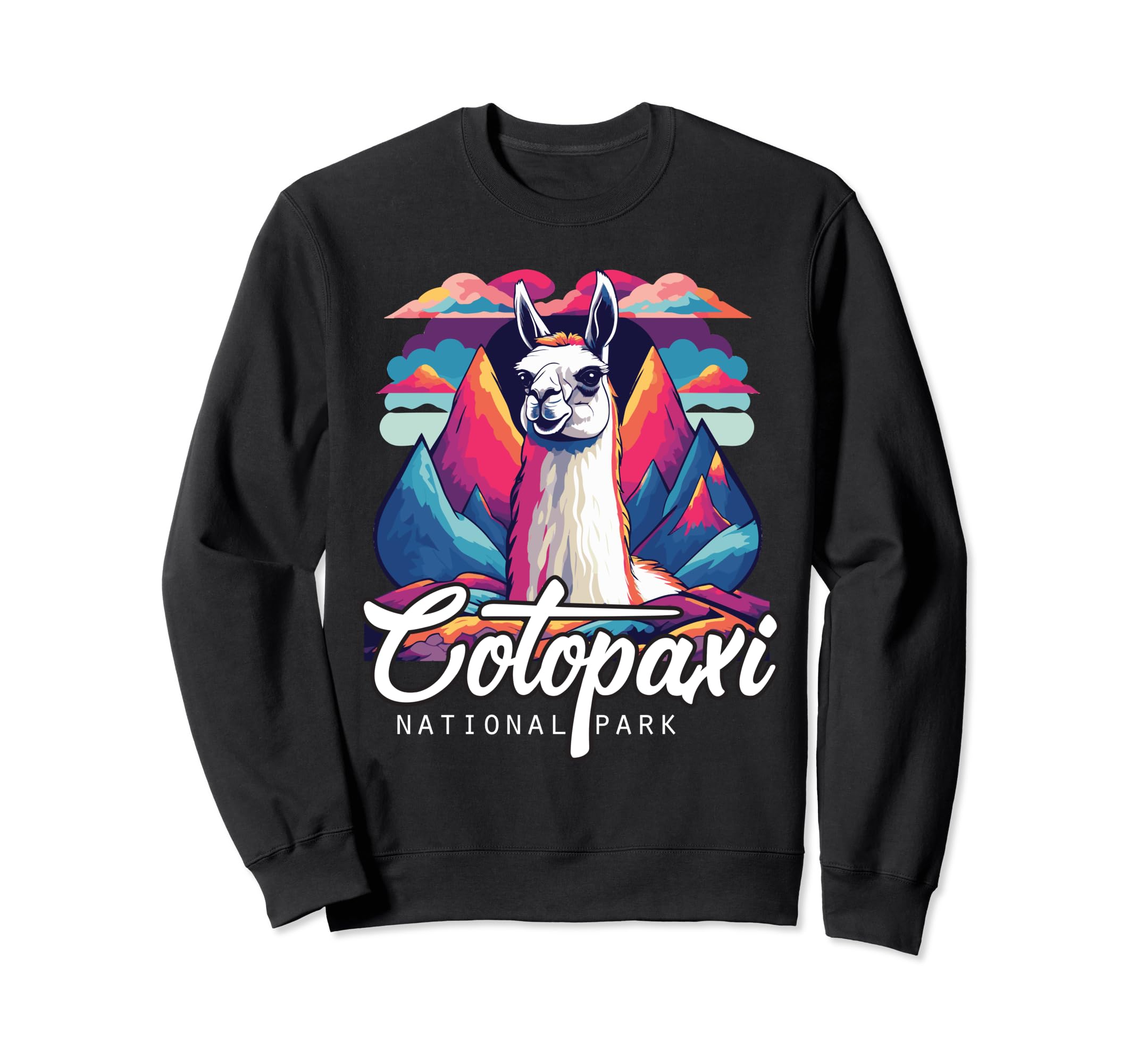 Cotopaxi National Park Ecuador Sweatshirt - Custom Art Print Men Women - T-Shirt, Sweatshirt, Hoodie