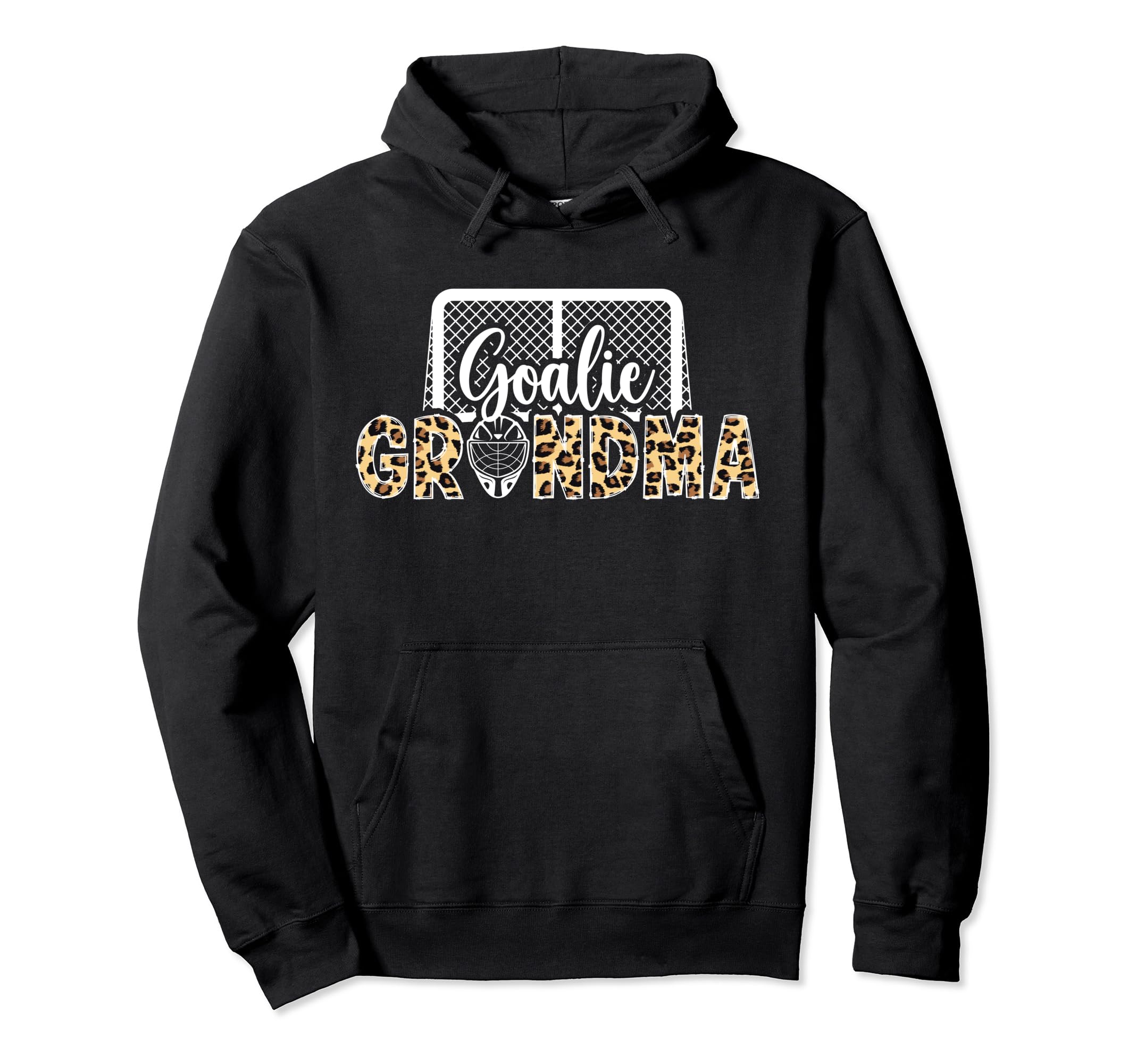 Ice Hockey Goalie Grandma Hockey Keeper Hoodie - Trendy Graphic for Adults - T-Shirt, Sweatshirt, Hoodie