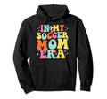 My Soccer Mom Era Game Day Groovy Hoodie - Graphic Print for Adults - T-Shirt, Sweatshirt, Hoodie