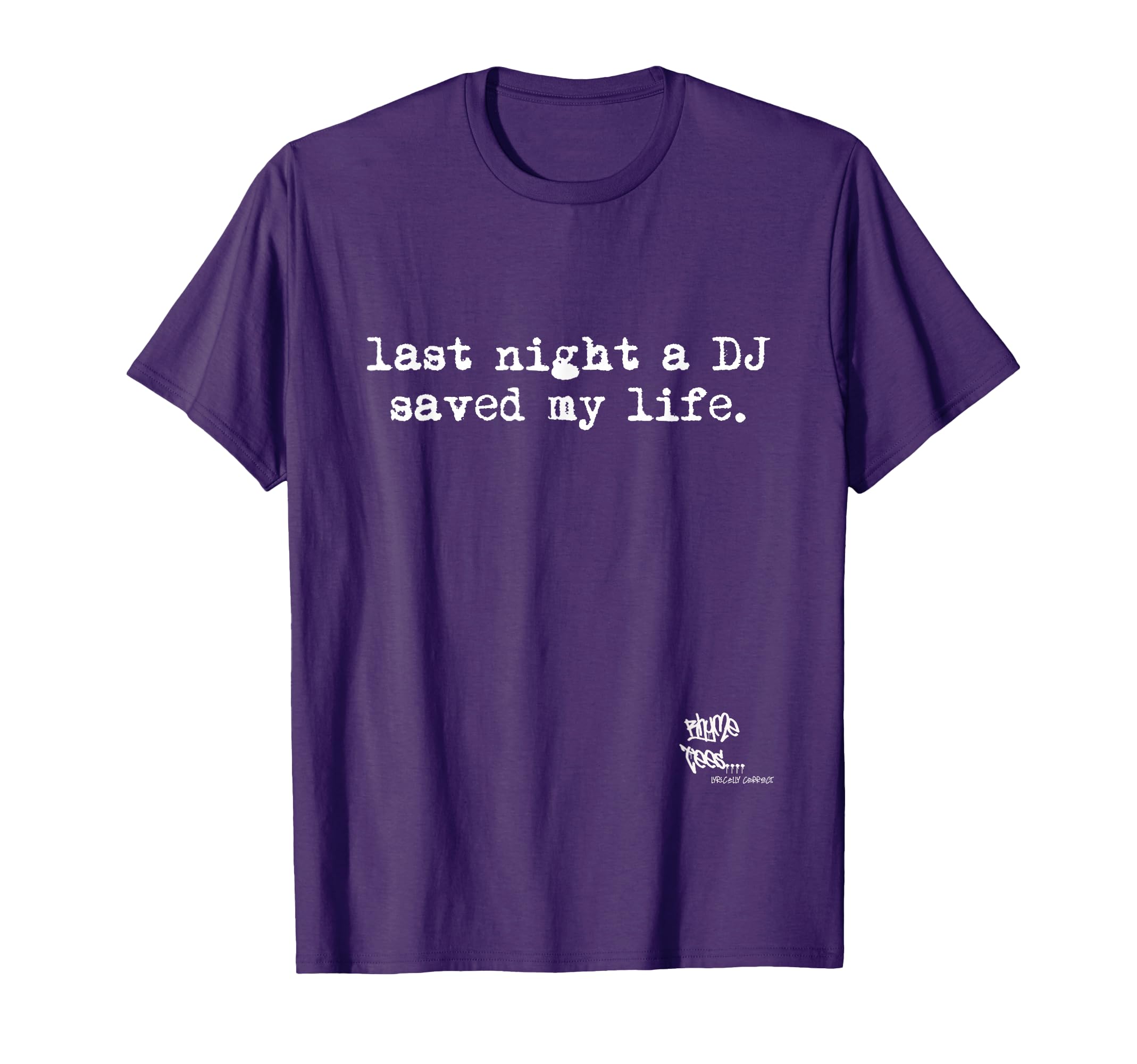 Old School Rap Hip Hop Last Night Dj T-Shirt - Minimalist Print for Adults - T-Shirt, Sweatshirt, Hoodie