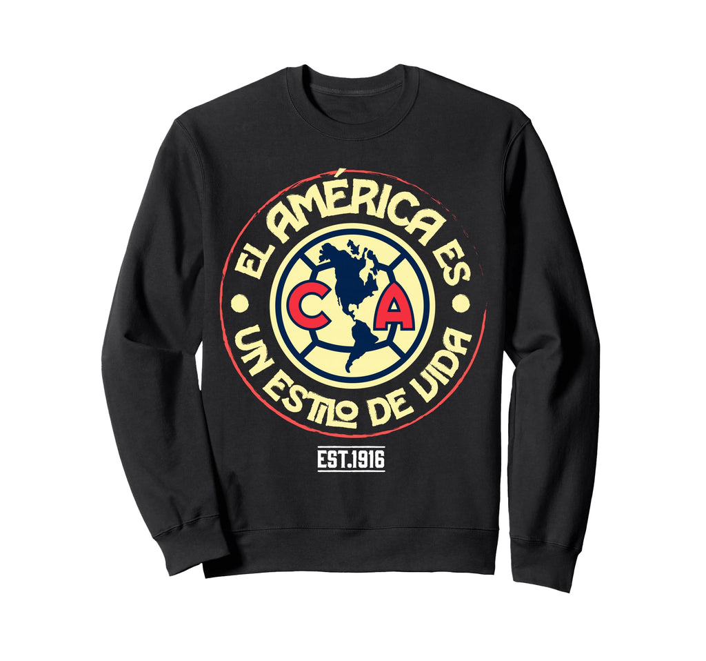 Club America Soccer Is Way Sweatshirt - Casual Everyday Wear for Adults - T-Shirt, Sweatshirt, Hoodie