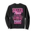 Soccer Mom Loud Proud Since 1980 Sweatshirt - Unique Graphic Unisex - T-Shirt, Sweatshirt, Hoodie