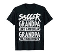Soccer Grandpa Like Regular Grandpa T-Shirt - Unique Graphic Men Women - T-Shirt, Sweatshirt, Hoodie