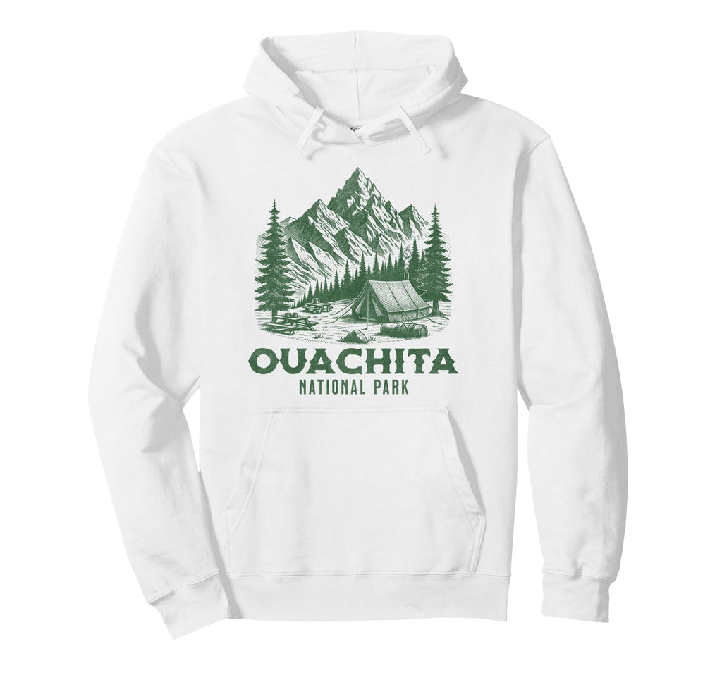 Ouachita National Park Arkansas Hoodie - Custom Art Print for Adults - T-Shirt, Sweatshirt, Hoodie