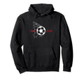 Soccer Ball Heartbeat Players And Soccer Hoodie - Trendy Graphic Unisex - T-Shirt, Sweatshirt, Hoodie