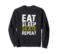 Eat Sleep Skate Repeat Roller Skate Sweatshirt - Trendy Graphic for Adults - T-Shirt, Sweatshirt, Hoodie