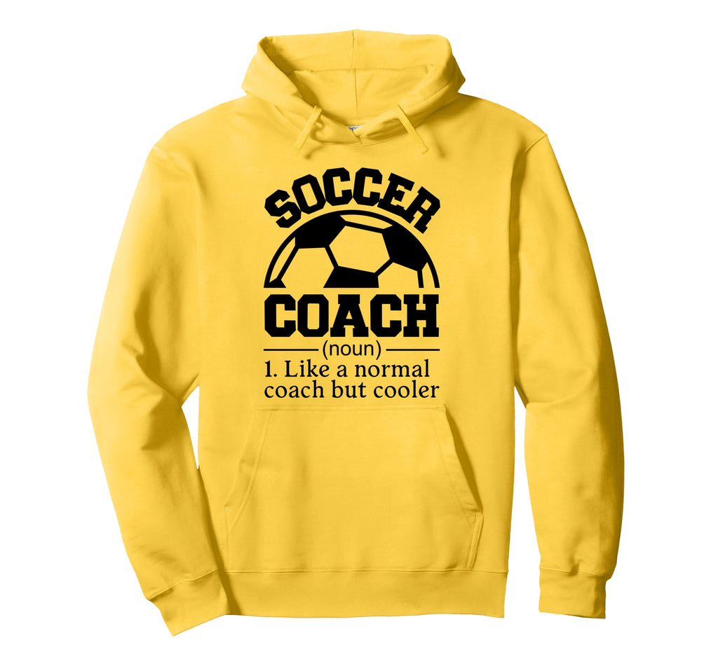 Soccer Coach Hoodie - Minimalist Print for Adults - T-Shirt, Sweatshirt, Hoodie