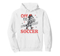 Dachshund Soccer Fan Funny Wiener Dog Hoodie - Custom Art Print Men Women - T-Shirt, Sweatshirt, Hoodie