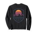 80S Synthwave Sweatshirt - Fun Novelty Design Men Women - T-Shirt, Sweatshirt, Hoodie
