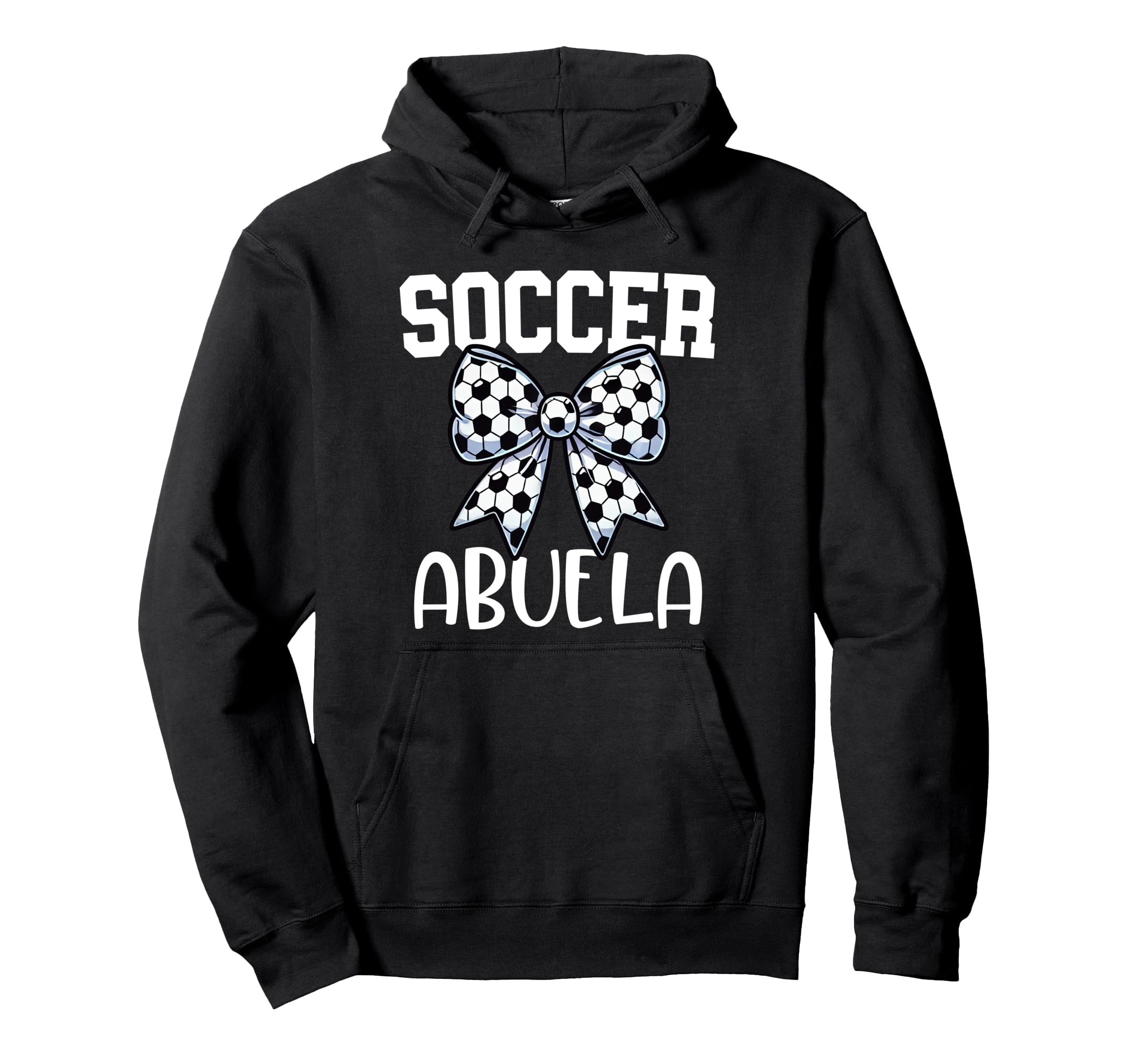 Soccer Abuela Game Day Grandma Soccer Hoodie - Custom Art Print Men Women - T-Shirt, Sweatshirt, Hoodie