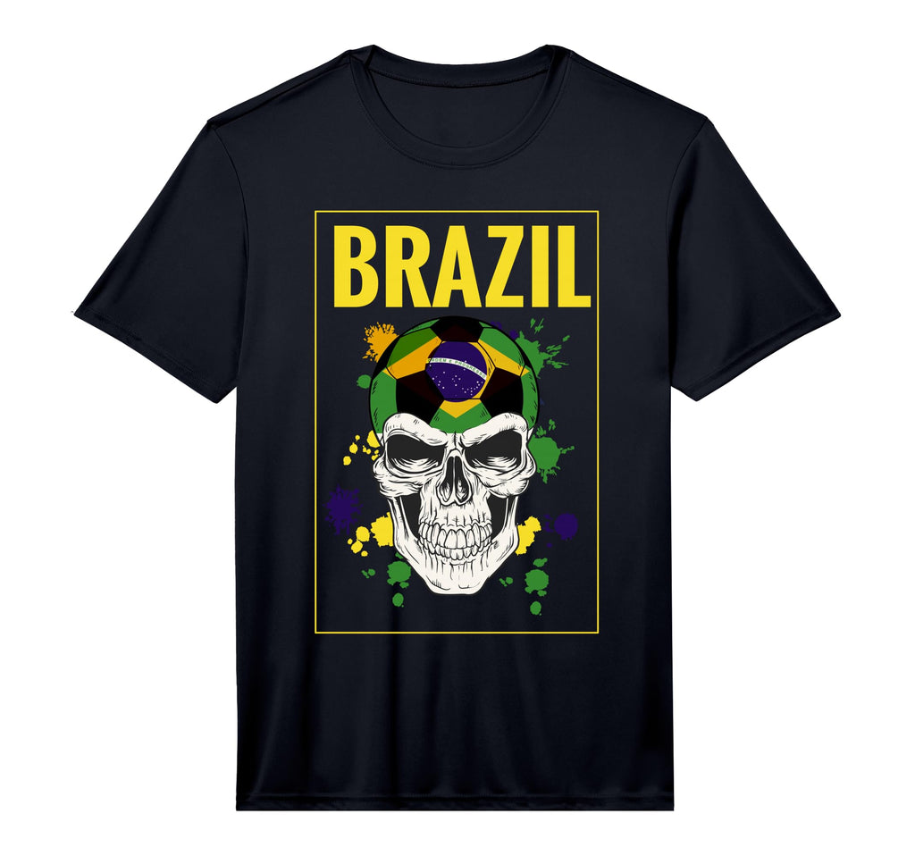 Mens Brazilian Soccer Player Brasilia T-Shirt - Trendy Graphic Unisex - T-Shirt, Sweatshirt, Hoodie