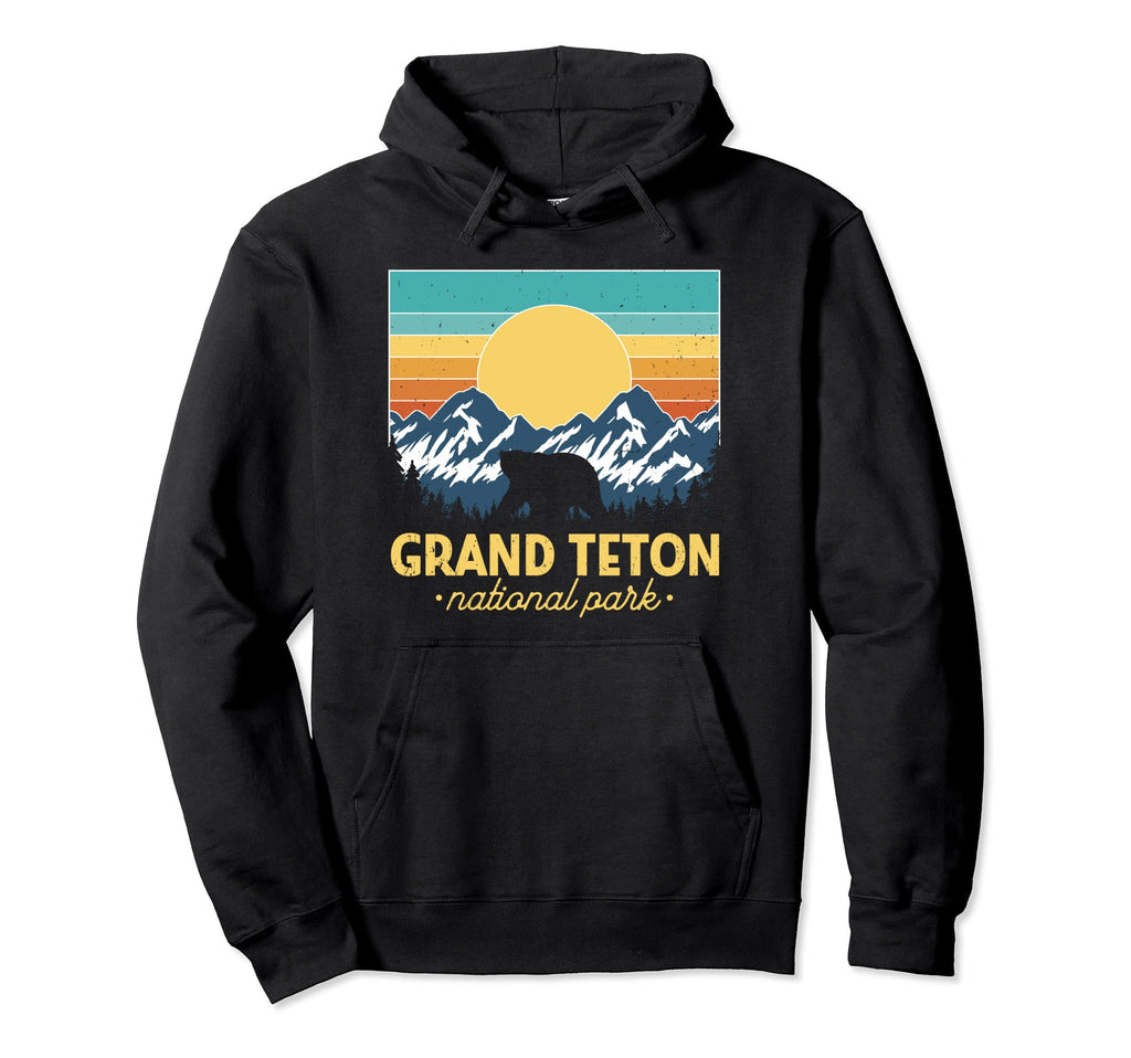 Grand Teton National Park Sunset Hoodie - Streetwear Style Unisex - T-Shirt, Sweatshirt, Hoodie