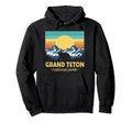 Grand Teton National Park Sunset Hoodie - Streetwear Style Unisex - T-Shirt, Sweatshirt, Hoodie