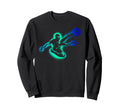 Colorful Soccer Bicycle Kick Splash Art Sweatshirt - Graphic Print Unisex - T-Shirt, Sweatshirt, Hoodie