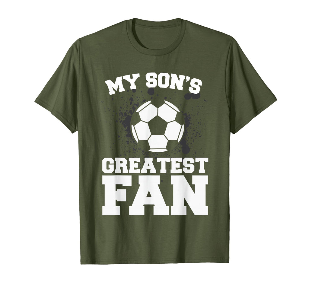 Soccer Mom Or Dad My Sons Greatest Fan T-Shirt - Unique Graphic Unisex - T-Shirt, Sweatshirt, Hoodie