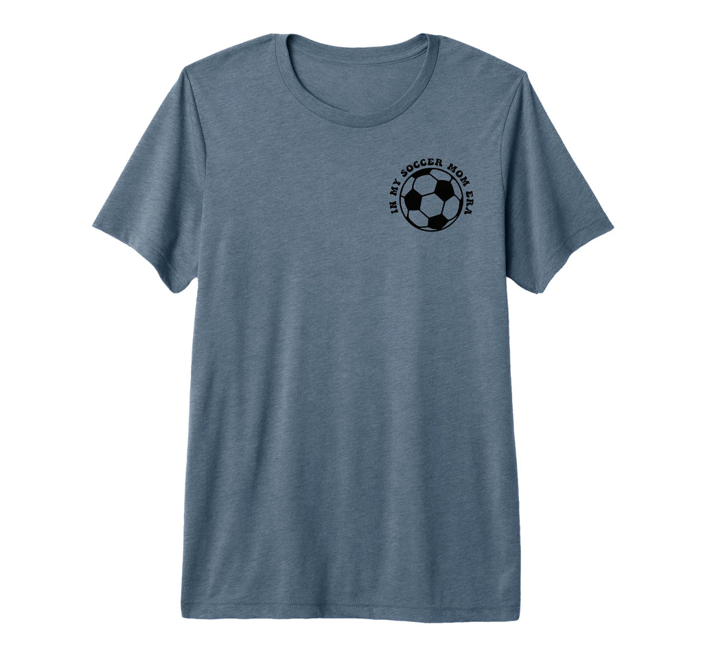 My Soccer Mom Era 2 Sides Front Back T-Shirt - Minimalist Print for Adults - T-Shirt, Sweatshirt, Hoodie