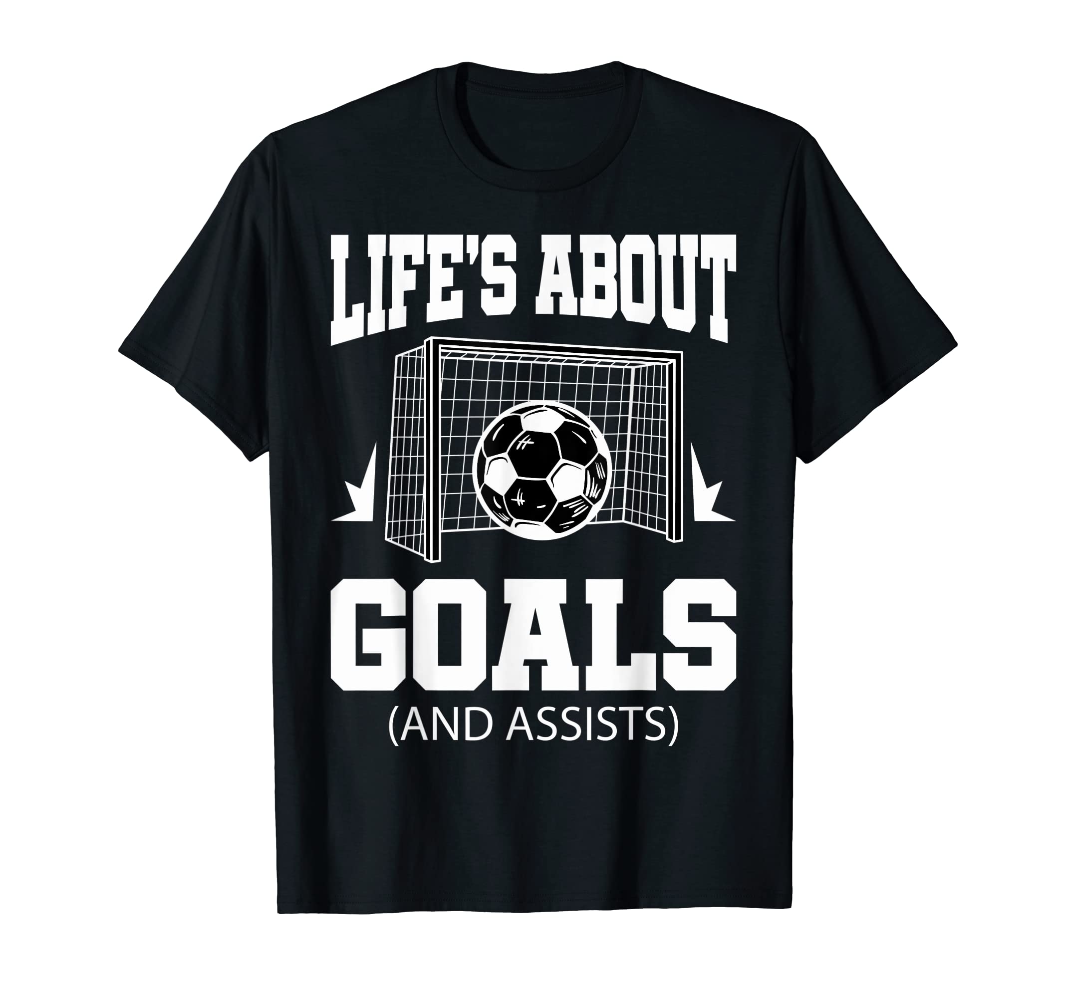 Soccer Fans Soccer Coaches Life Is T-Shirt - Fun Novelty Design Unisex - T-Shirt, Sweatshirt, Hoodie