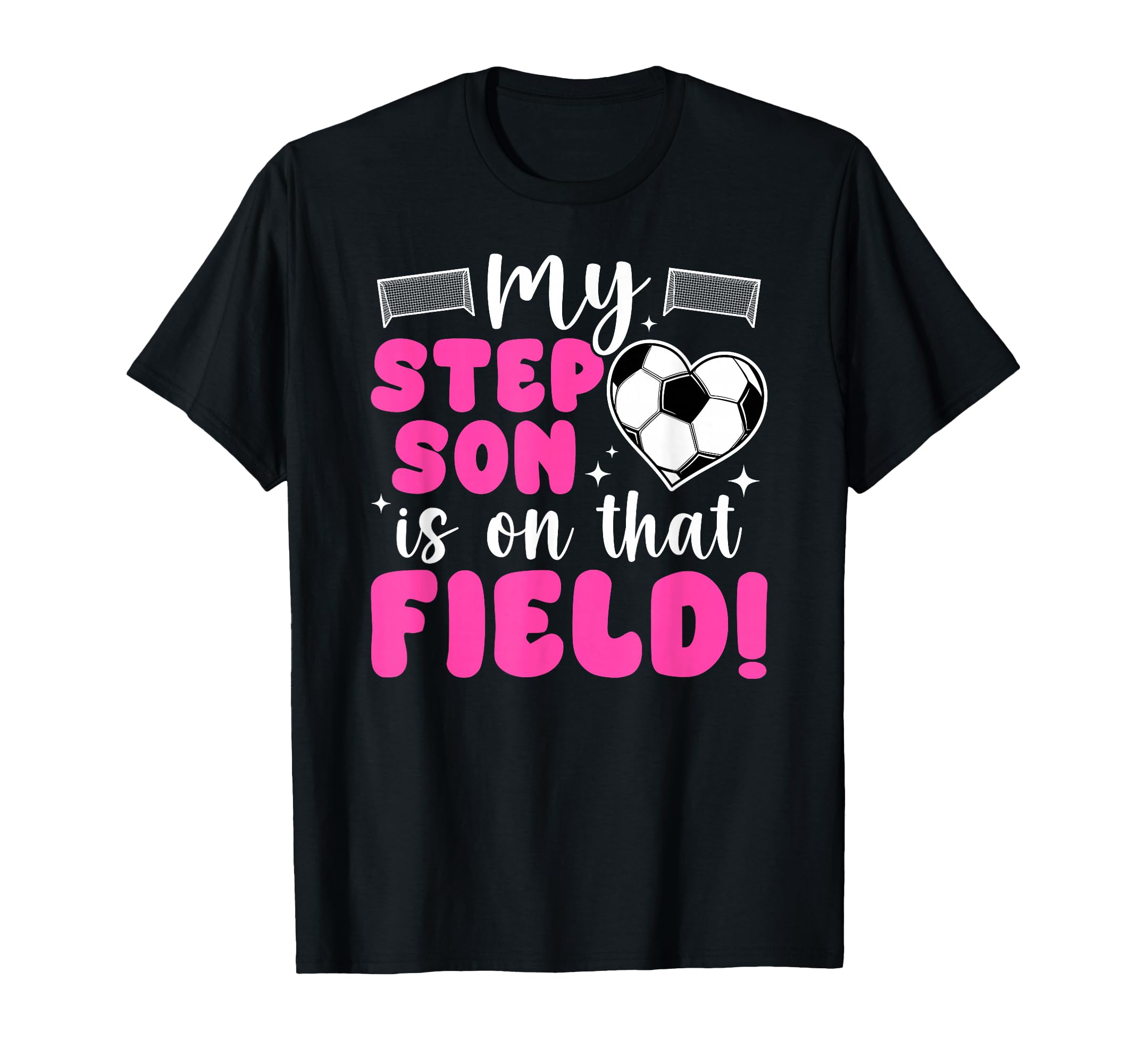Proud Soccer Step Mom Soccer Player T-Shirt - Custom Art Print for Adults - T-Shirt, Sweatshirt, Hoodie