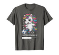 Kawaii Unicorn Soccer Skills Loading T-Shirt - Novelty Apparel Unisex - T-Shirt, Sweatshirt, Hoodie