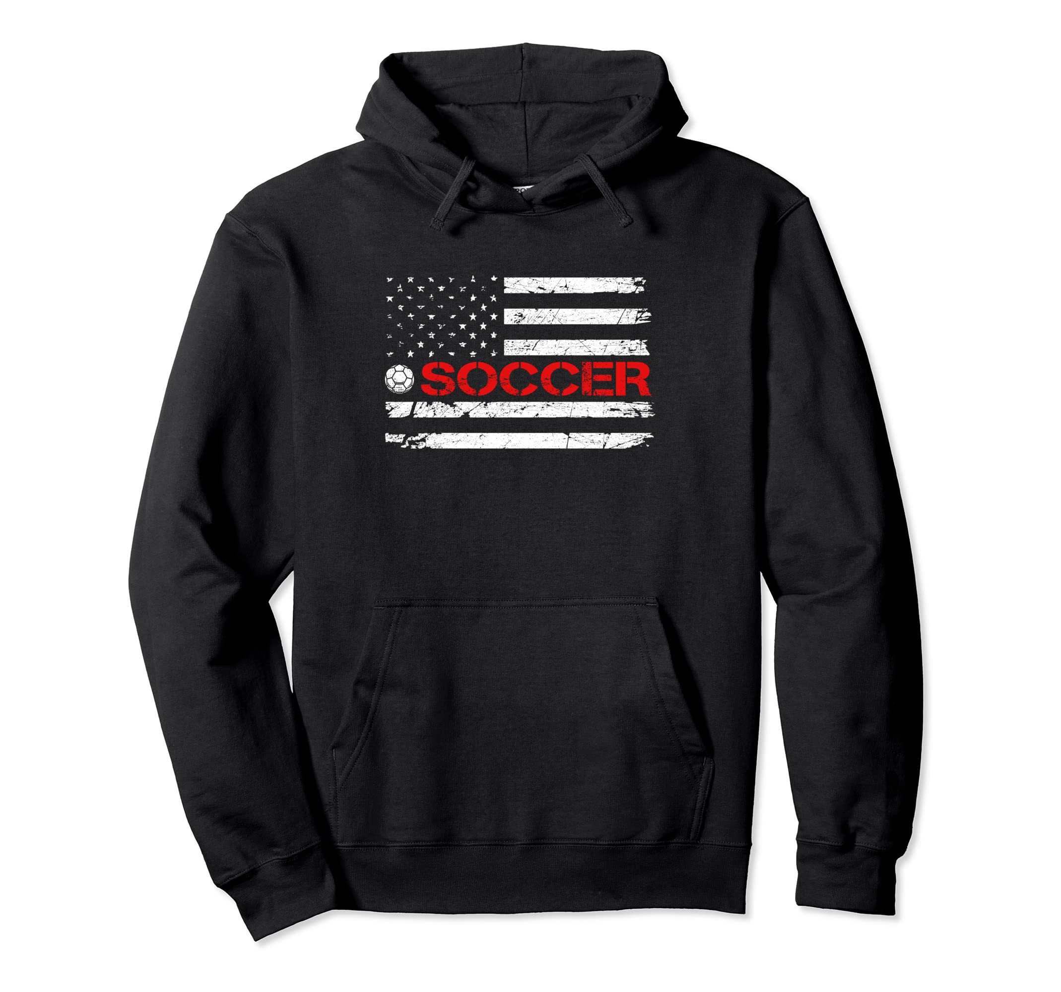 American Flag Soccer Mom Dad Brother Hoodie - Unique Graphic Men Women - T-Shirt, Sweatshirt, Hoodie