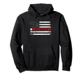 American Flag Soccer Mom Dad Brother Hoodie - Fun Novelty Design for Adults - T-Shirt, Sweatshirt, Hoodie