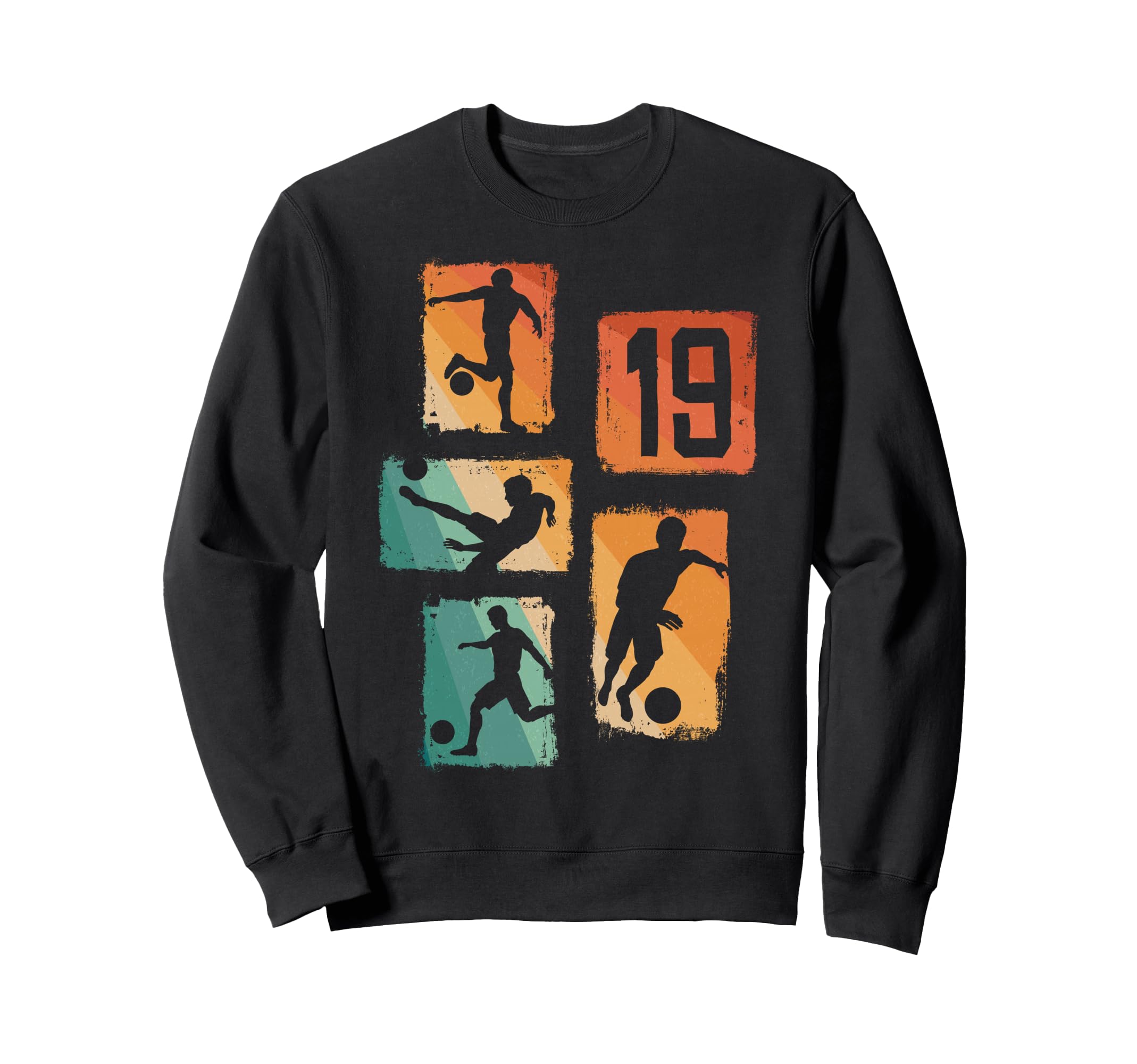 19Th Birthday Soccer Player Sweatshirt - Fun Novelty Design for Adults - T-Shirt, Sweatshirt, Hoodie