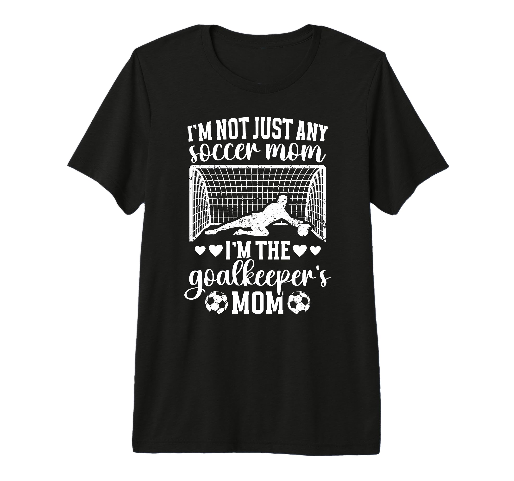 Im Soccer Goalkeeper Mom Soccer T-Shirt - Minimalist Print Men Women - T-Shirt, Sweatshirt, Hoodie