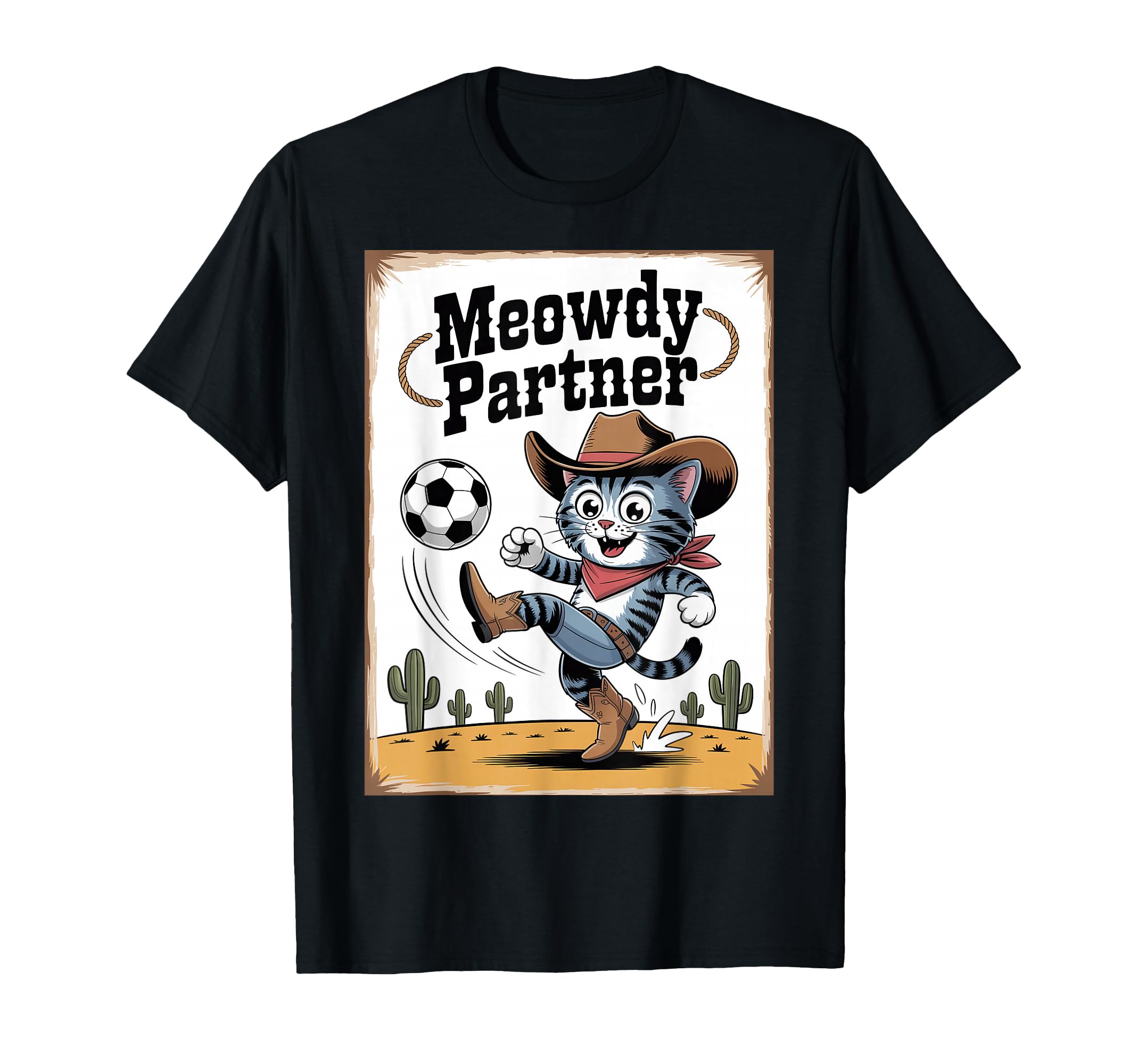 Cat Funny Cat Gang Cat Playing Soccer T-Shirt - Graphic Print Men Women - T-Shirt, Sweatshirt, Hoodie