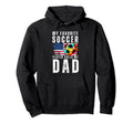 My Favorite Soccer Player Calls Me Dad Hoodie - Minimalist Print Men Women - T-Shirt, Sweatshirt, Hoodie