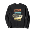 Eat Sleep Futsal Repeat Funny Sweatshirt - Custom Art Print Men Women - T-Shirt, Sweatshirt, Hoodie