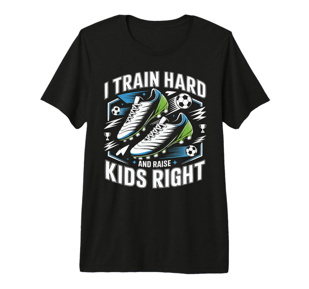 Soccer Player Soccer Dad Kick Sport T-Shirt - Custom Art Print Men Women - T-Shirt, Sweatshirt, Hoodie