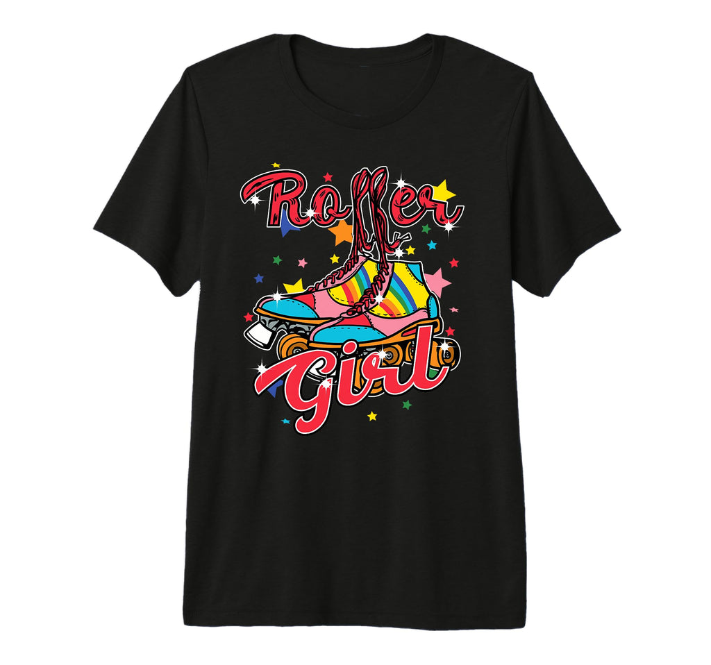 Roller Skates 80S Skater Roller T-Shirt - Custom Art Print Men Women - T-Shirt, Sweatshirt, Hoodie