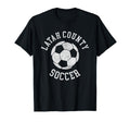 Latah County Soccer Distressed 90S T-Shirt - Casual Everyday Wear Unisex - T-Shirt, Sweatshirt, Hoodie