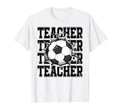 Soccer Teacher Cracked Wall Family T-Shirt - Novelty Apparel Men Women - T-Shirt, Sweatshirt, Hoodie