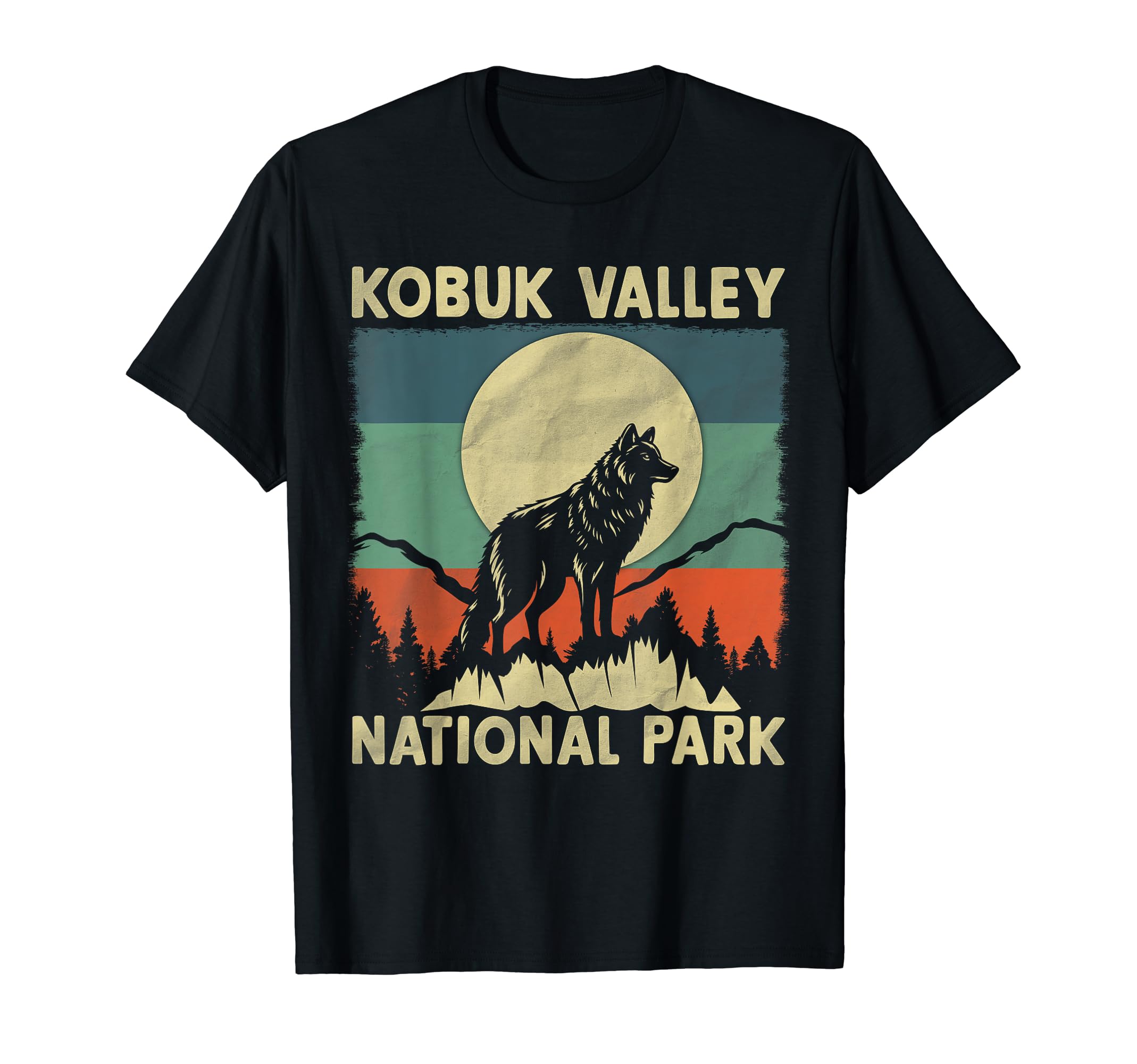 Wolf Kobuk Valley National Park T-Shirt - Aesthetic Graphic Men Women - T-Shirt, Sweatshirt, Hoodie