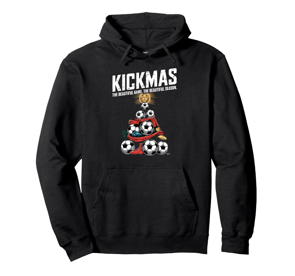 Kickmas Beautiful Game Beautiful Season Hoodie - Graphic Print Men Women - T-Shirt, Sweatshirt, Hoodie