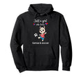 Llama Soccer Llama Soccer Hoodie - Trendy Graphic Unisex - T-Shirt, Sweatshirt, Hoodie