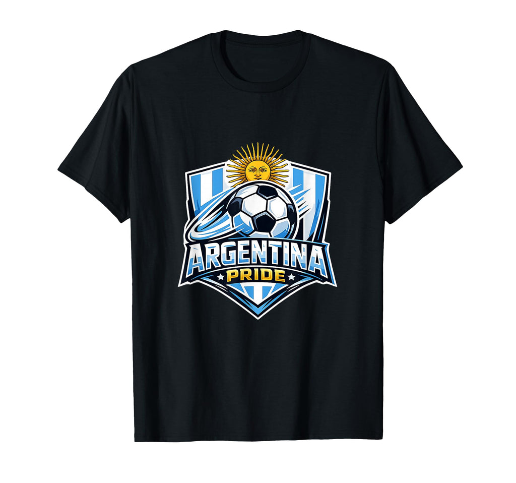 Argentina Pride Soccer Fan Minimal T-Shirt - Fun Novelty Design Unisex - T-Shirt, Sweatshirt, Hoodie