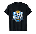 Argentina Pride Soccer Fan Minimal T-Shirt - Fun Novelty Design Unisex - T-Shirt, Sweatshirt, Hoodie