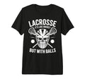 Lacrosse Goalie Funny Lax Goalkeeper T-Shirt - Minimalist Print Men Women - T-Shirt, Sweatshirt, Hoodie
