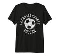 La Crosse County Soccer Distressed 90S T-Shirt - Novelty Apparel Unisex - T-Shirt, Sweatshirt, Hoodie