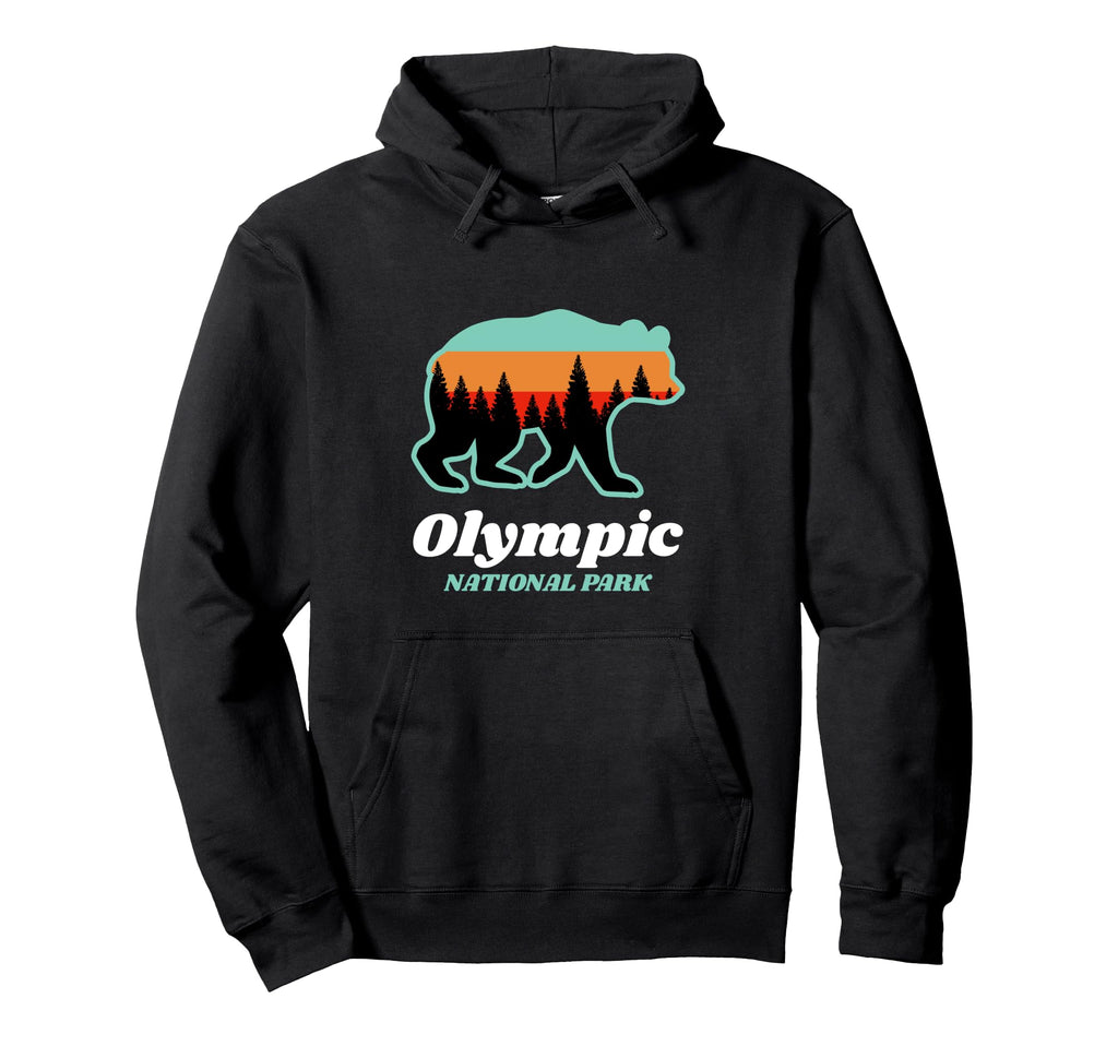 Olympic National Park Washington Summer Hoodie - Fun Novelty Design Unisex - T-Shirt, Sweatshirt, Hoodie