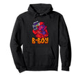 B Hip Hop Boombox Old School Rap Hoodie - Novelty Apparel for Adults - T-Shirt, Sweatshirt, Hoodie