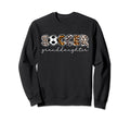 Soccer Granddaughter Leopard Sweatshirt - Custom Art Print Men Women - T-Shirt, Sweatshirt, Hoodie