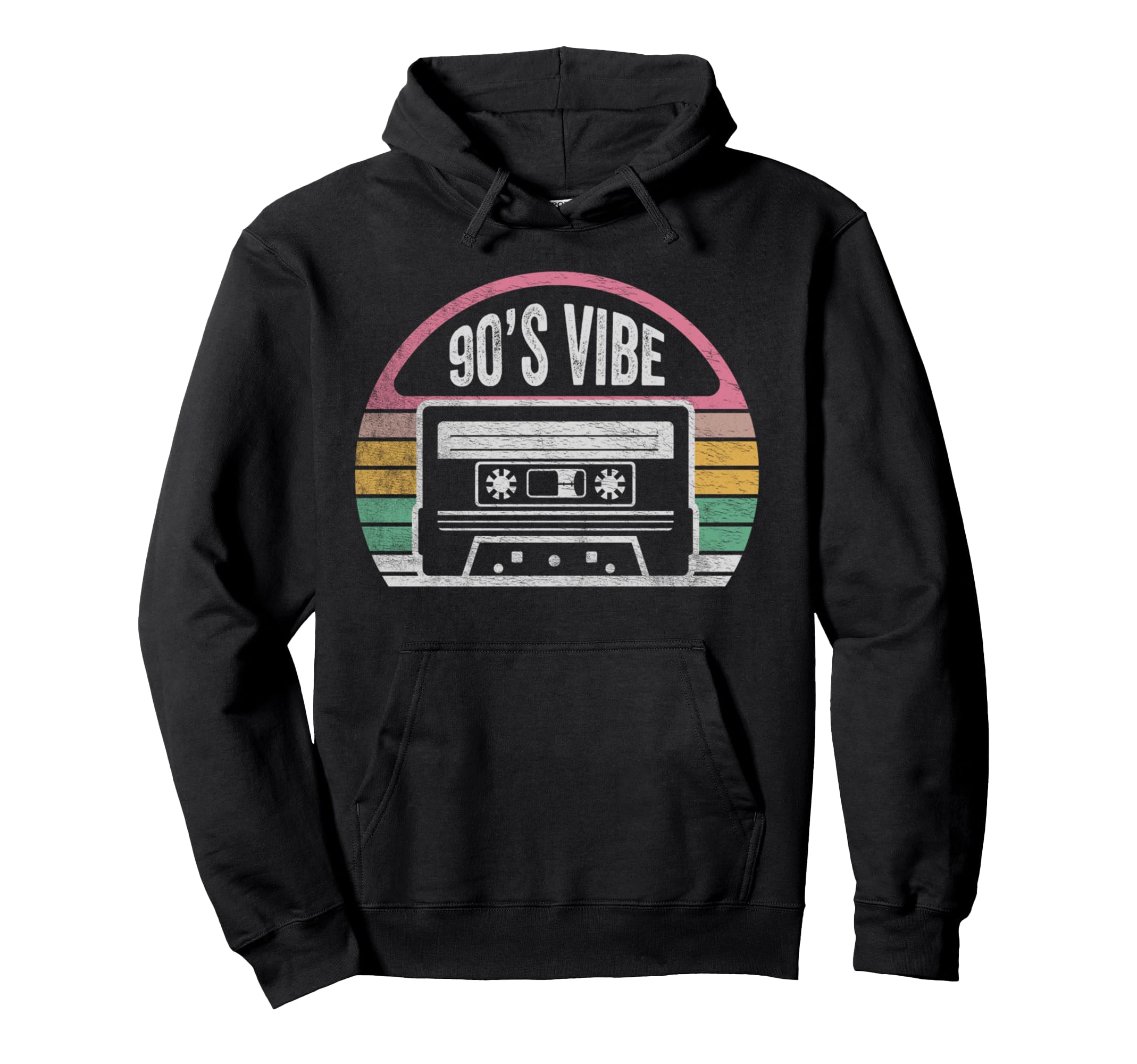 90S Vibe Cassette Tape Music Hoodie - Trendy Graphic for Adults - T-Shirt, Sweatshirt, Hoodie
