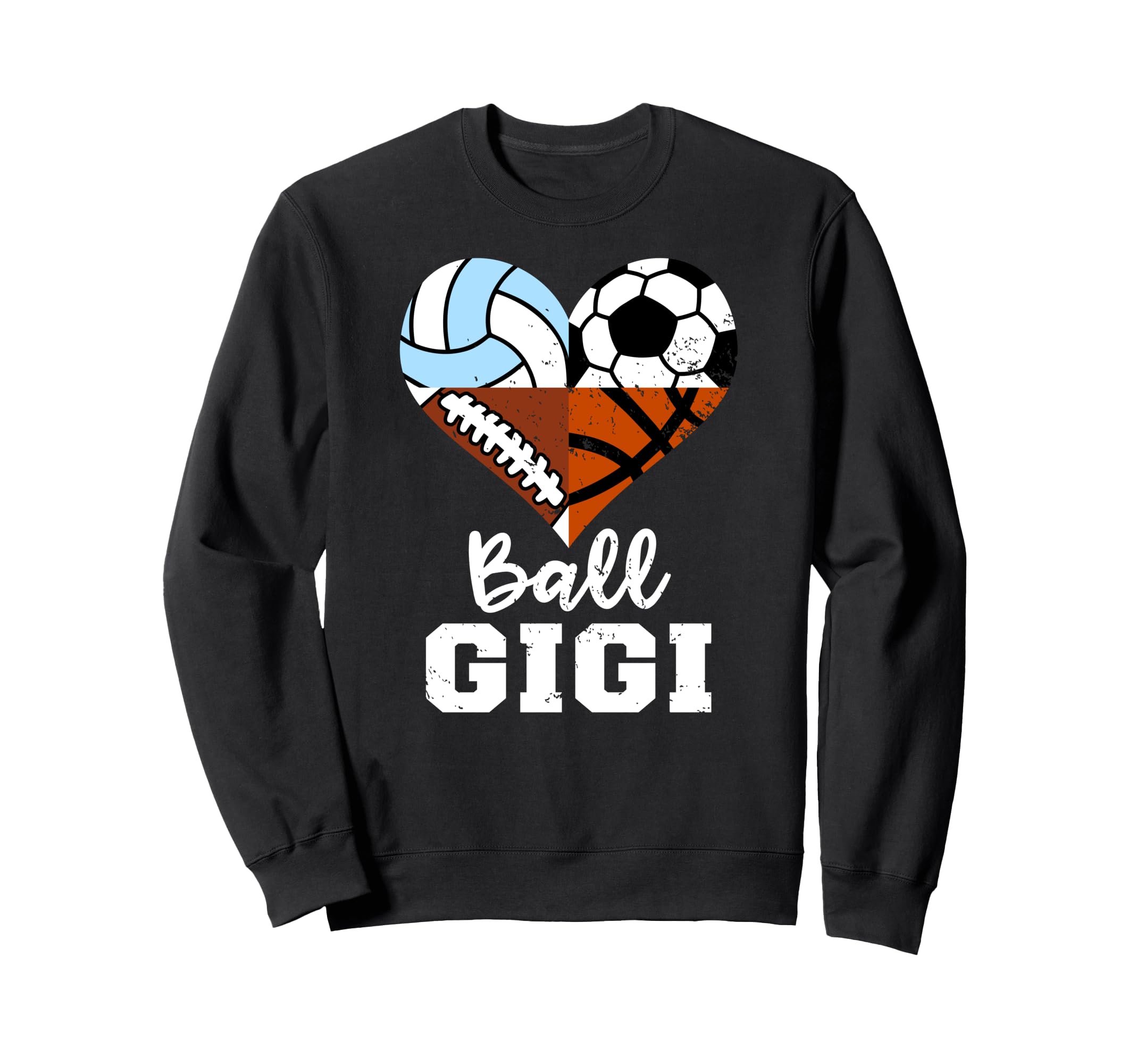 Ball Gigi Soccer Football Volleyball Sweatshirt - Unique Graphic Unisex - T-Shirt, Sweatshirt, Hoodie