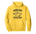Sideline Social Club Soccer Mom Game Hoodie - Custom Art Print for Adults - T-Shirt, Sweatshirt, Hoodie