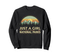 Just Who Loves National Parks Sweatshirt - Novelty Apparel for Adults - T-Shirt, Sweatshirt, Hoodie