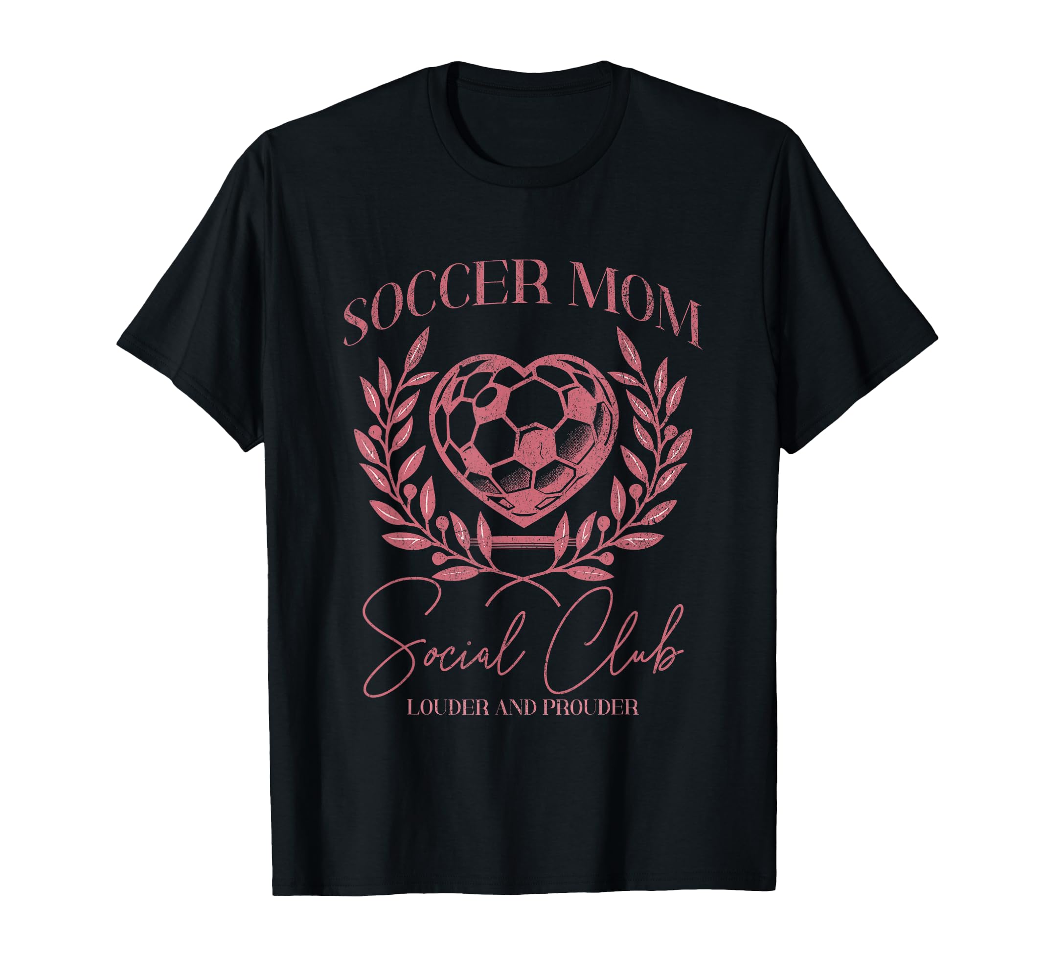 Soccer Mom Social Club Heart Sideline T-Shirt - Streetwear Style Unisex - T-Shirt, Sweatshirt, Hoodie